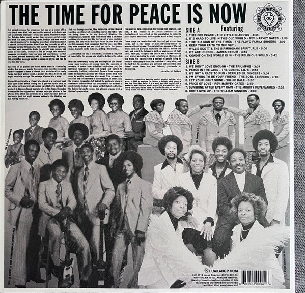 The Time For Peace Is Now (Gospel Music About Us) (CD) | Mint (M) Mint (M)-EmojiWear