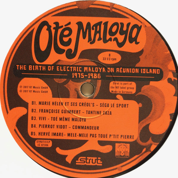 Various - Oté Maloya (The Birth Of Electric Maloya On Reunion Island 1975-1986) | Mint (M) Mint (M)-EmojiWear