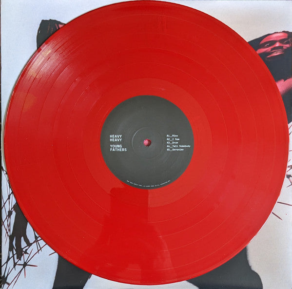 Young Fathers - Heavy Heavy (RED VINYL) | Mint (M) Mint (M)-EmojiWear