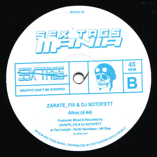 Zarate_Fix & DJ Sotofett - Arjun / Afroz | Mint (M) Mint (M)-EmojiWear